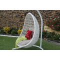 All Weather Outdoor Patio Jardim cadeira de balanço de vime Rattan Hammock